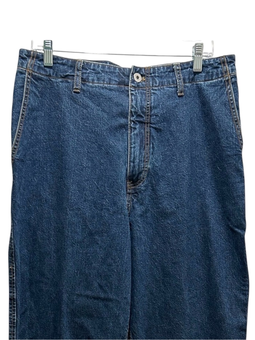 Alex Mill Women’s Buckle Back Jeans - 100% Cotton Denim, High Rise - Size 32 - Picture 5 of 7